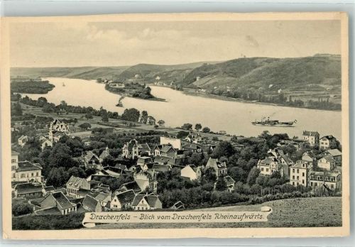 Drachenfels Rheinblick