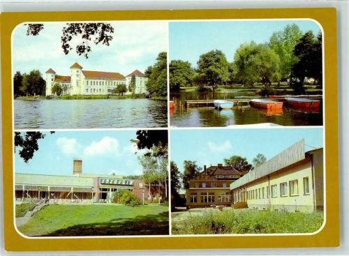 Rheinsberg Erholungsheim Haus am See Sanatorium Helmut Lehman Erholungsheim Stechlin