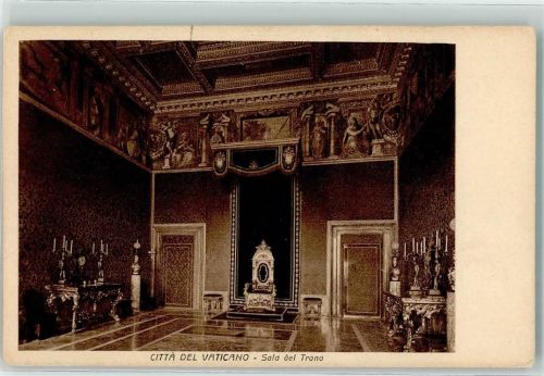 Vatikanstadt Citta del Vaticano Sala del Trono