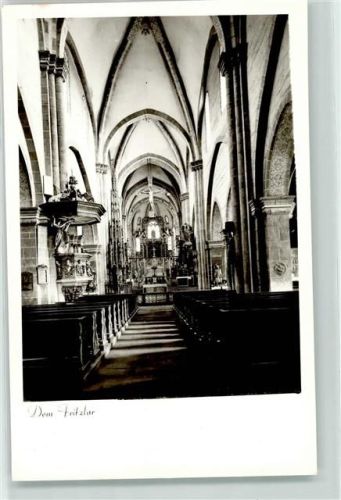 Fritzlar Dom Innenansicht Altar