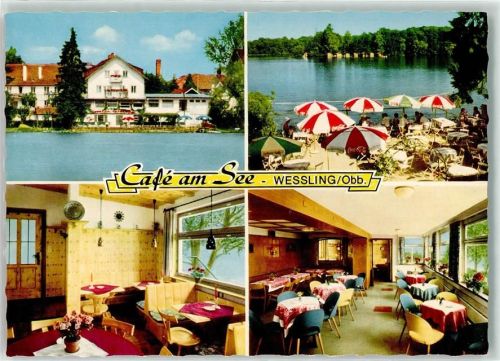 Weßling Cafe am See Gaststube Seeterrasse