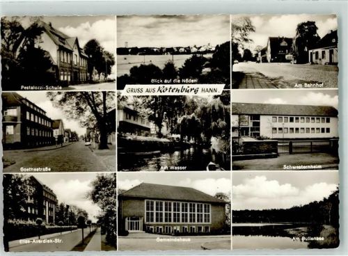 Rotenburg Schwesterheim Gemeindehaus Pestalozzi-Schule Am Bahnhof