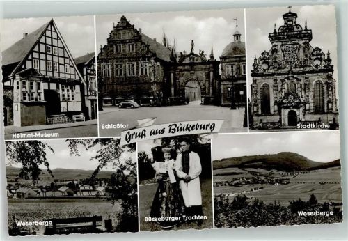 Bückeburg Trachten Heimat-Museum Stadtkirche Schloßtor