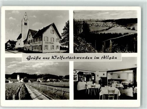 87787 W8941 Wolfertschwenden - Gasthaus und Metzgerei
