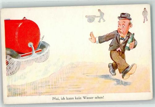 Pfui, ich kann kein Wasser sehen - AK