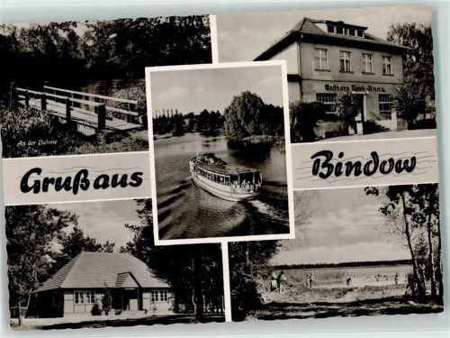 Bindow Ausflugsschiff Gasthaus Tante Anna Badestrand