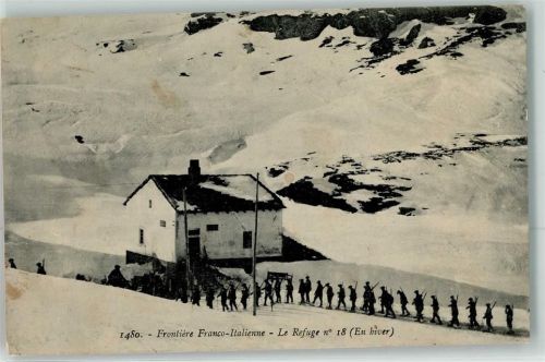 1914 Die Zuflucht Nr.18 Französische Italienische Grenze