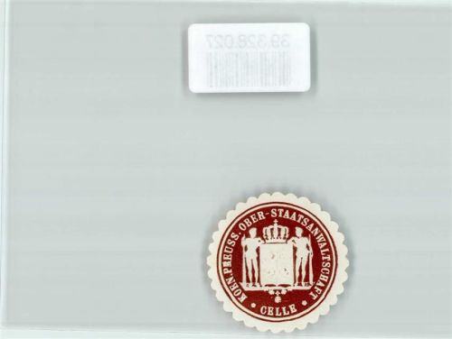 Celle Justiz Koen. Preuss. Ober-Staatsanwaltschaft Celle