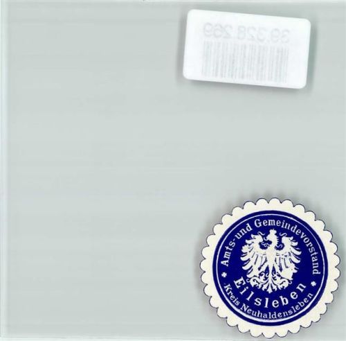 Eilsleben Postwesen Amts- uns Gemeindevorstand Eilsleben Kreis Neuhaldensleben