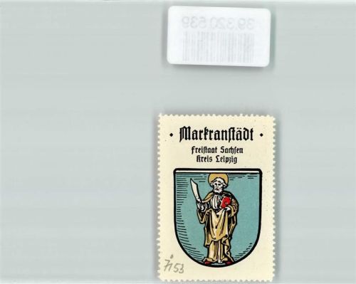 Markranstädt Wappen Kaffee Hag ca. 1920-1940 Heiliger Messer