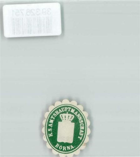 Borna K.S. Amtshauptmannschaft Borna
