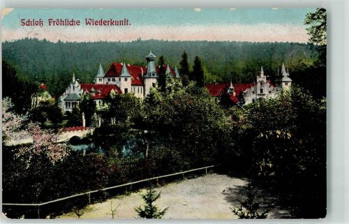 Wolfersdorf 1915 Schloß Fröhliche Wiederkunft