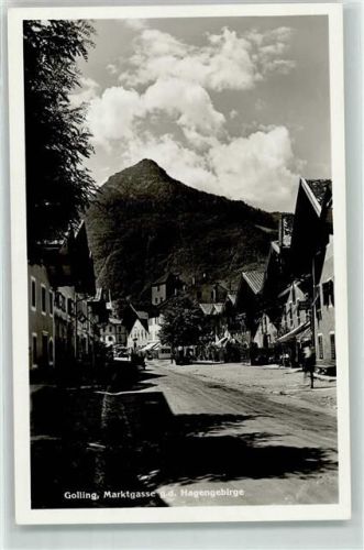 Golling Marktgasse g.d. Hagengebirge