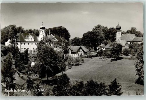 92717 W8481 Reuth b. Erbendorf - Schloss Kirche St. Katharina