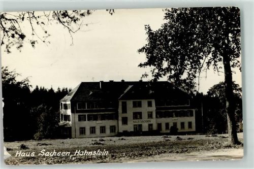 01848 O8352 Hohnstein Gebrauchsspuren Haus Sachsen