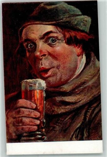 Bierkrug sign.K.V.Muttich