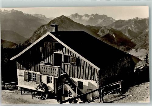 Zwieselalm Unterkunftshaus Kaiser Wilhelm Hüttenstempel