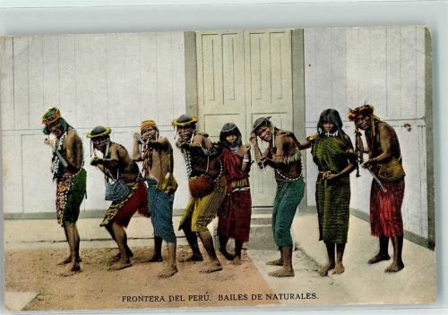 Bailes de Naturales Frontera del Peru