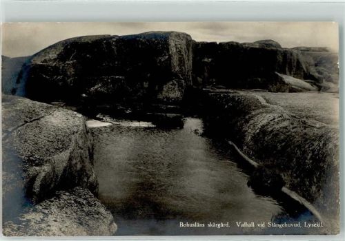 Lysekil Skandinavien Bohusläns skärgard Valhall vid Stangehuvud