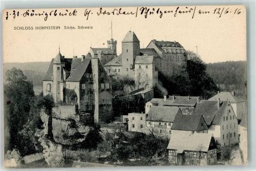 Hohnstein 1916 Burg Hohnstein