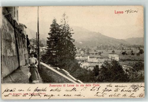 10074 Lanzo Torinese 1904 - via delle Cosze