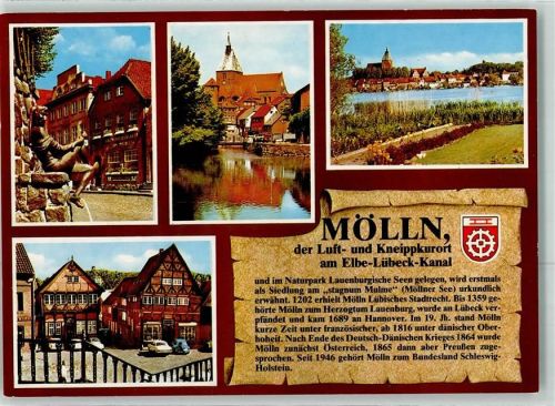 Mölln Chronikkarte Till Eulenspiegel VW Käfer Oldtimer