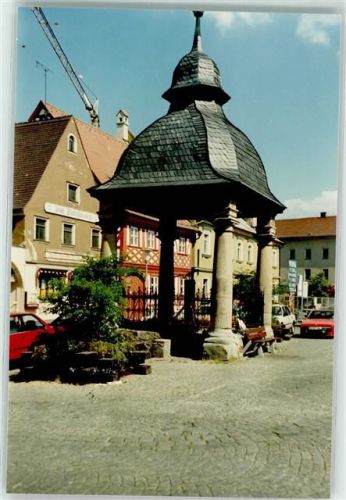 Höchstadt Marktplatz Brunnenhaus