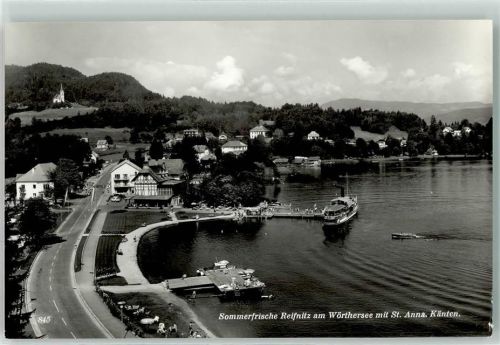 Reifnitz am Wörthersee mit St. Anna Dampfer