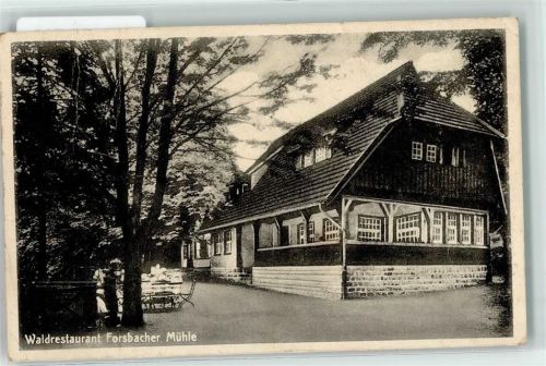 Forsbach Gasthaus Forsbacher Mühle