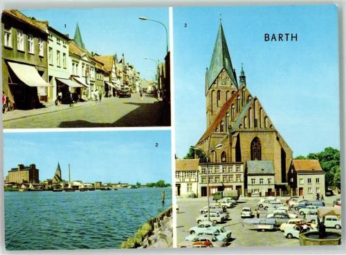 Barth Ernst Thälmann-Straße Marktplatz Kirche St. Marien