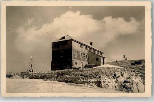 Fischerhütte Hüttenstempel am Schneeberg