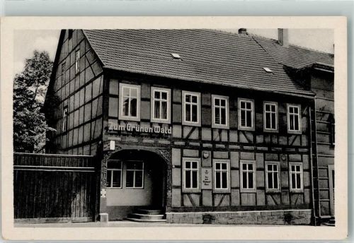 Bad Frankenhausen Gasthaus zum grünen Wald