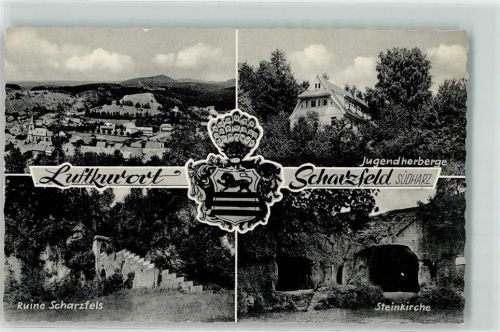Scharzfeld Ruine Scharzfeld Jugendherberge Steinkirche