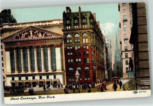 New York City 1911 Stock Exchange