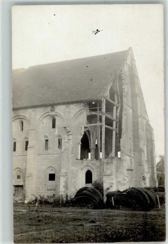 Peronne Kloster Somme Zerstörung Ort handschriftlich