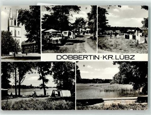 Dobbertin Klosterkirche Zeltplatz Am See Oldtimer