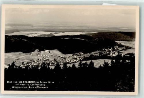 Feldberg Blick auf Nieder- u. Oberreifenberg Siebengebirge