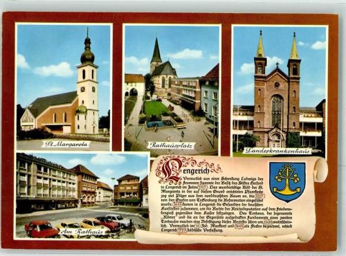 Lengerich St.Margareta Rathaus Landerkrankenhaus Auto