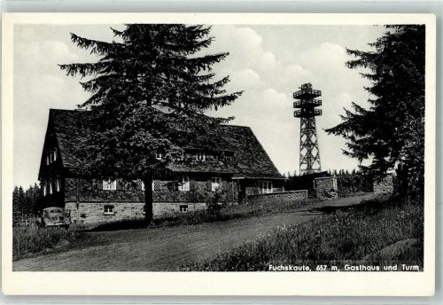 Willingen Gasthaus Fuchskaute Turm VW Käfer