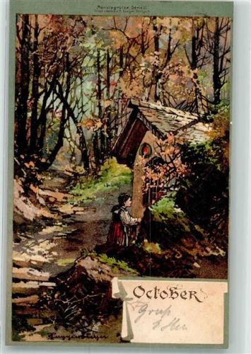1901 Oktober Monatsgrüsse Serie II