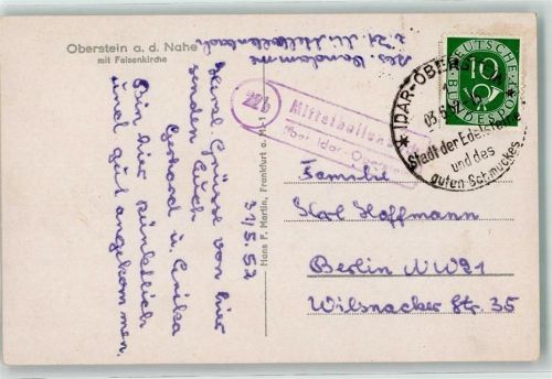55743 W6580 Idar-Oberstein - Landpost Mittelbollen