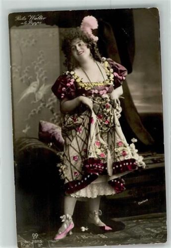 1908 Reta Walter als Puppe