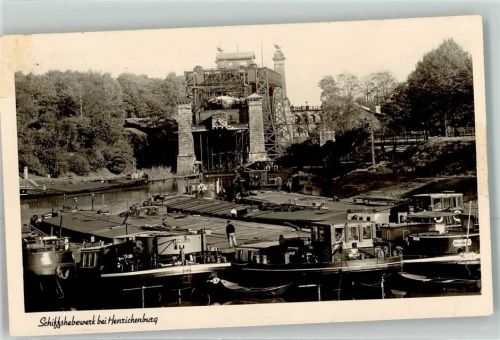 Henrichenburg Schiffshebewerk Frachtschiffe