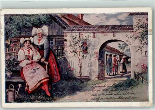 Teplice Tracht Ort handschriftlich