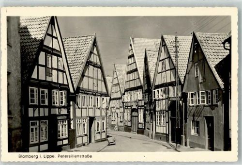 Blomberg Petersilienstraße Fachwerkhäuser