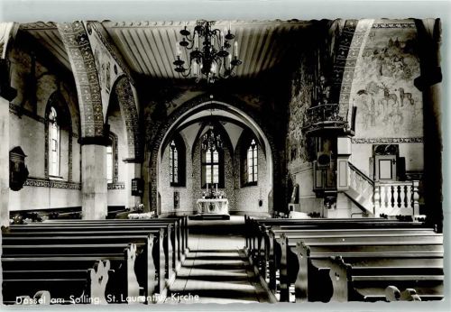 Dassel St. Laurentius-Kirche Altaransicht Kanzel
