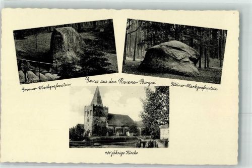 Rauen Gr. Markgrafenstein Kl. Markgrafenstein 400jährige Kirche