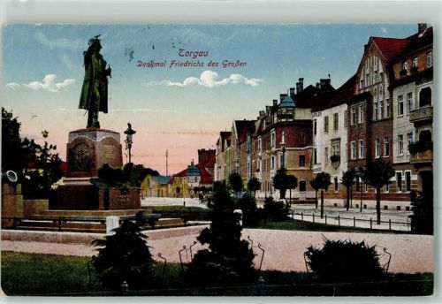 04860 O7290 Torgau - Denkmal Friedrich der Große