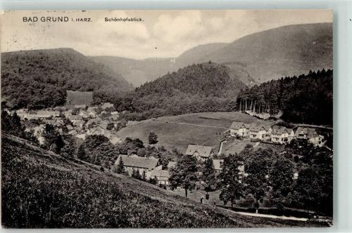 Bad Grund Bahnpost Goslar Zug 546 28.5. Schönhofsblick