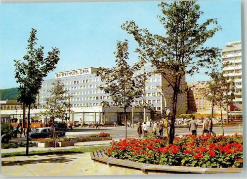 Gera Intererhotel Oldtimer Straßenbahn